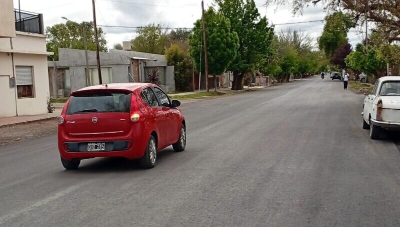 Concluyó el asfaltado de Salto de las Rosas y se viene el Barrio Norte de Goudge