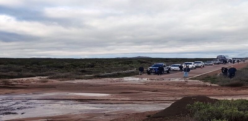 CORTES DE TRÁNSITO EN EL PASO BADÉN DE EL MOLINO Y LA RUTA 144