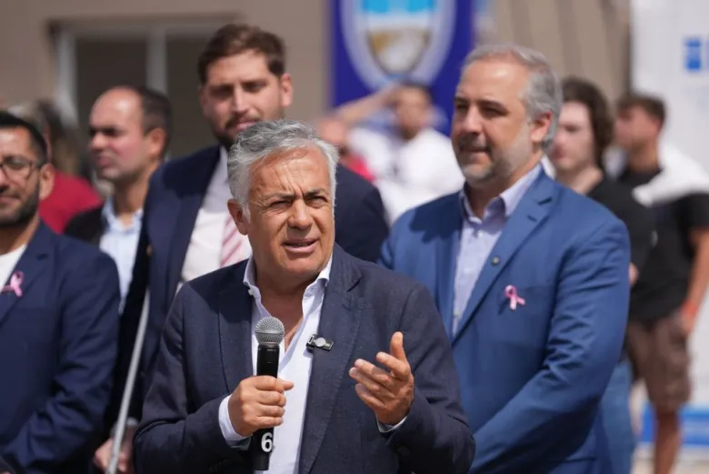 Cornejo ratificó la alianza con LLA y cruzó a Cobos