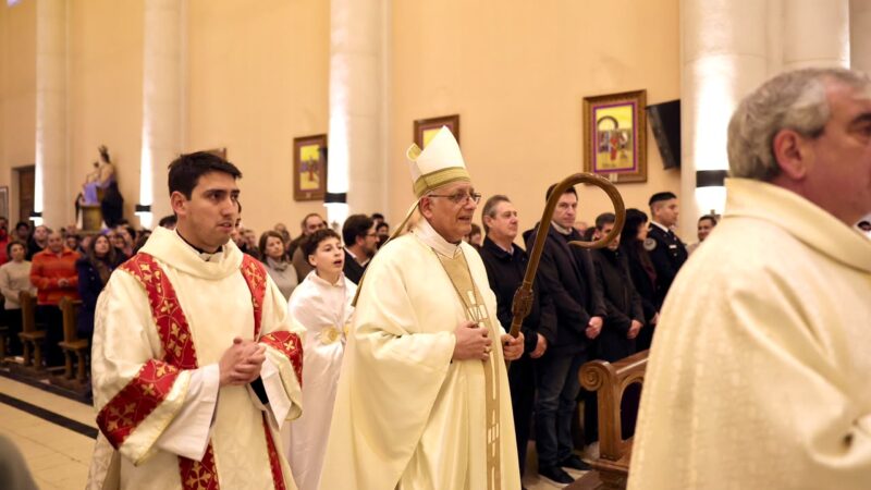 El intendente Omar Félix acompañó las celebraciones por el día de San Rafael Arcangel en la Catedral