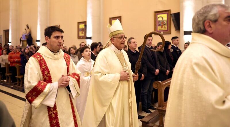 El intendente Omar Félix acompañó las celebraciones por el día de San Rafael Arcangel en la Catedral
