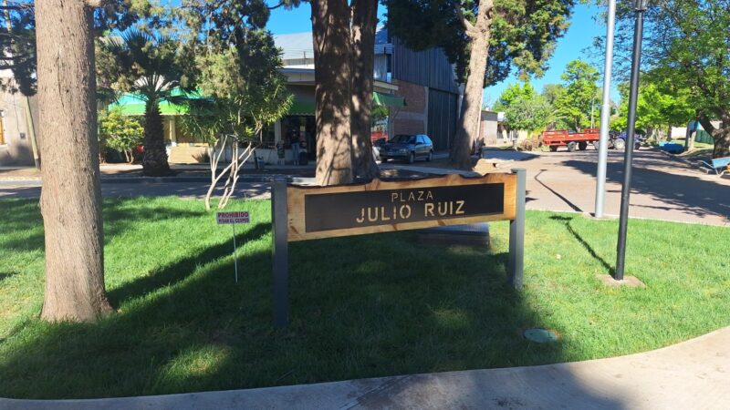 Atuel Norte estrena su nueva plaza Julio Ruíz