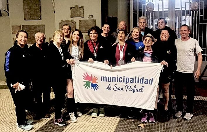 Destacada participación de los sanrafaelinos en los Juegos Nacionales de Adultos Mayores en San Juan